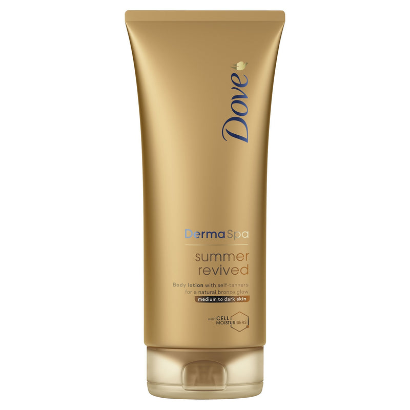 Dove DermaSpa Summer Revived Medium to Dark Self Tanning Body Lotion 200ml - NewNest Australia