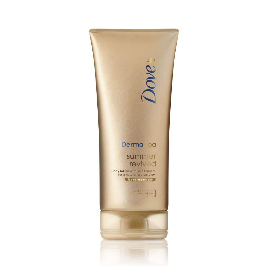 Dove DermaSpa Summer Revived Body Lotion with Self Tanning, 200ml - NewNest Australia