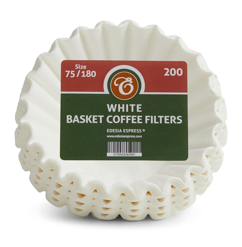 200 x 1¾ Pint / 4 to 10 Cup Basket Coffee Filter Papers by EDESIA ESPRESS - NewNest Australia