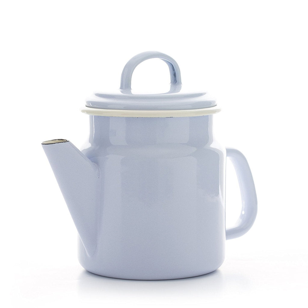 Dexam 17819210 Vintage Home Small Coffeepot 1.2L Dove, Enamelled, 1.2 liters - NewNest Australia