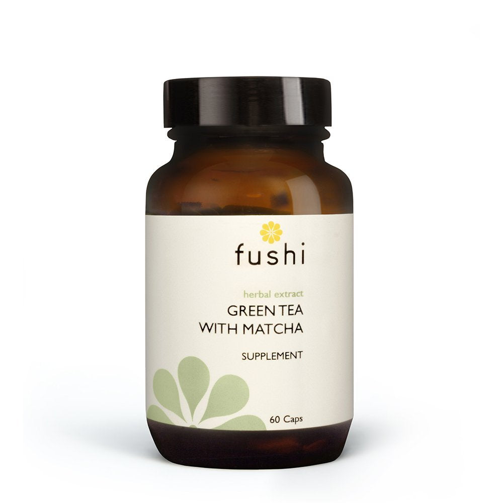 Fushi Green Tea Extract With Matcha Capsules (500mg High Strength), 60 Caps | Fresh-Ground Whole Food | 95% `Polyphenols | Best for Weight Loss, Energy & Brain Function | Vegan | Made in UK - NewNest Australia