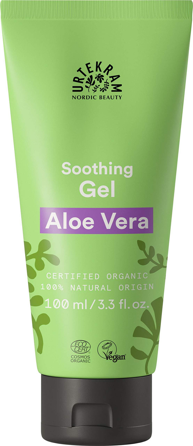 Urtekram Gel - Aloe Vera - All Skin Types - Vegan, Organic, Natural Origin, 100 ml - NewNest Australia