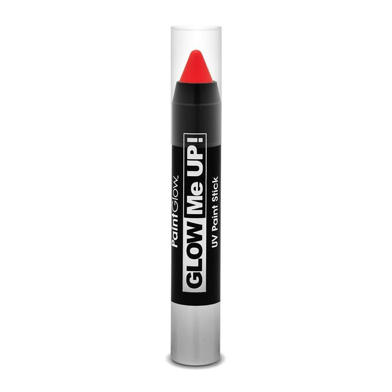 PaintGlow, Neon UV Paint Stick, Red, 3.5g - NewNest Australia