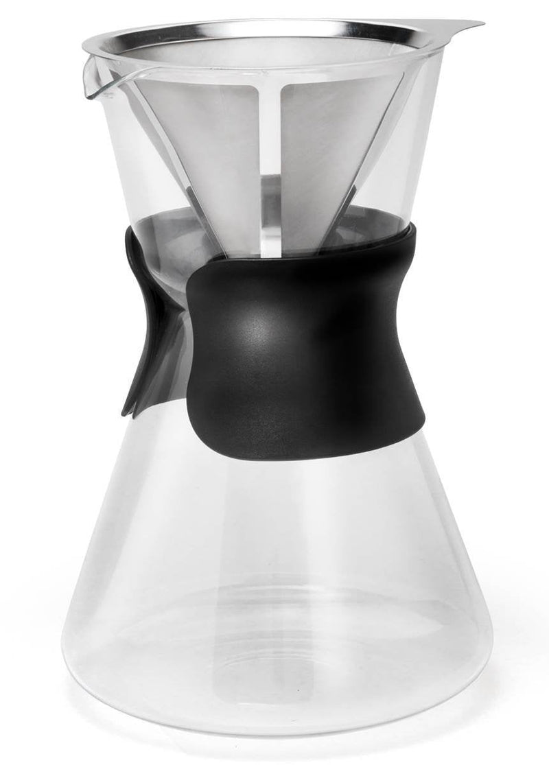 Leopold Vienna Slow Coffee Maker Lento, Stainless Steel, 13.7 x 13.7 x 20.7 cm - NewNest Australia