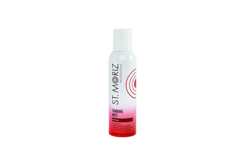 St Moriz Professional Instant Tanning Mist with Aloe Vera, Vitamin E, Fast Drying Vegan Fake Tan, Medium (150ml) - NewNest Australia