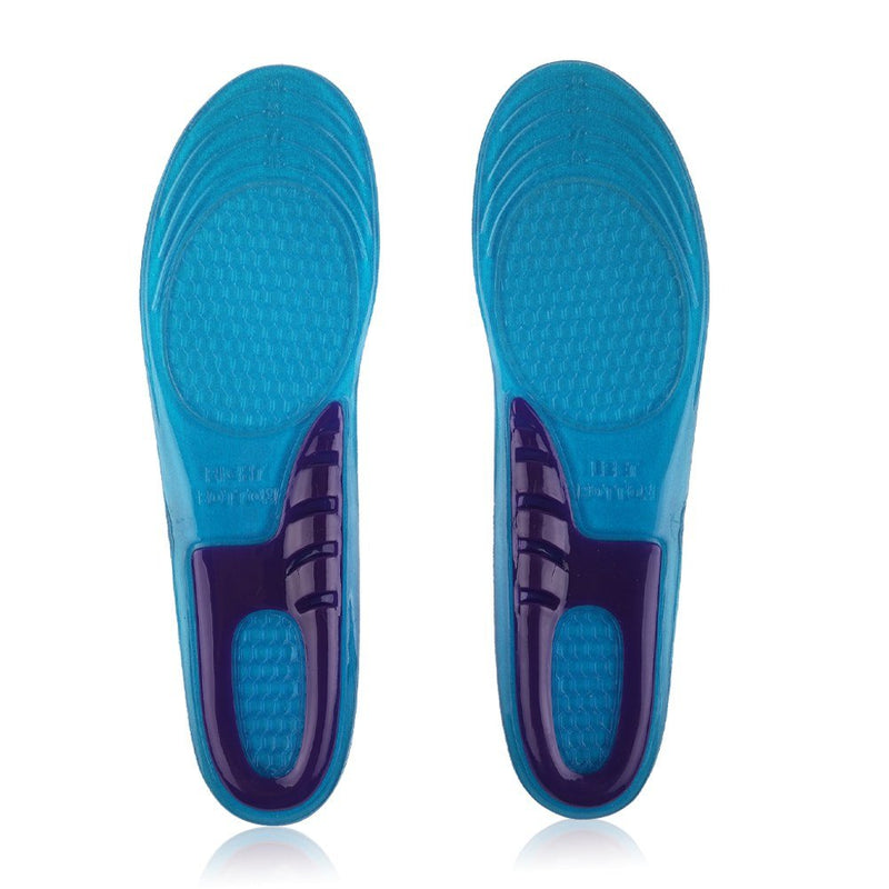 Massaging Orthotic Gel Insoles by FOUNDATION ™ Great for Comfort, Pain Relief, Arch Support, Worker's Boots & Sport Shoes (Mens - UK Size 8-12) Mens - UK size 8-12 - NewNest Australia