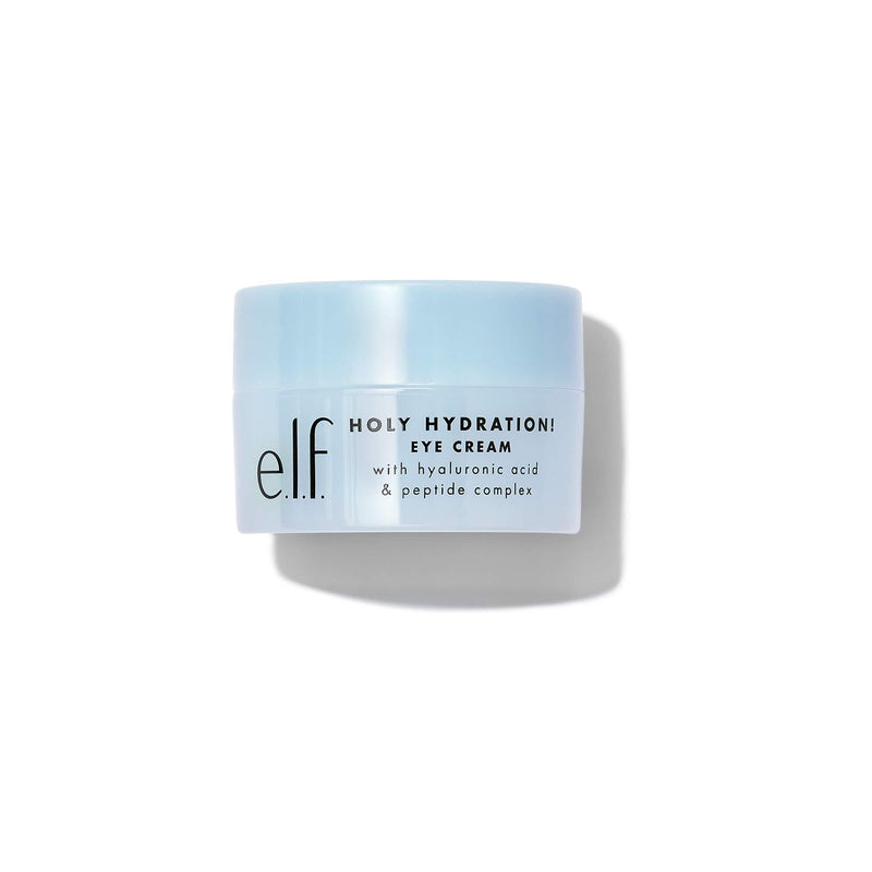 e.l.f. Holy Hydration! Eye Cream | Infused with Hyaluronic Acid & Peptides | Minimizes Dark Circles | 0.53 Oz (15g) - NewNest Australia