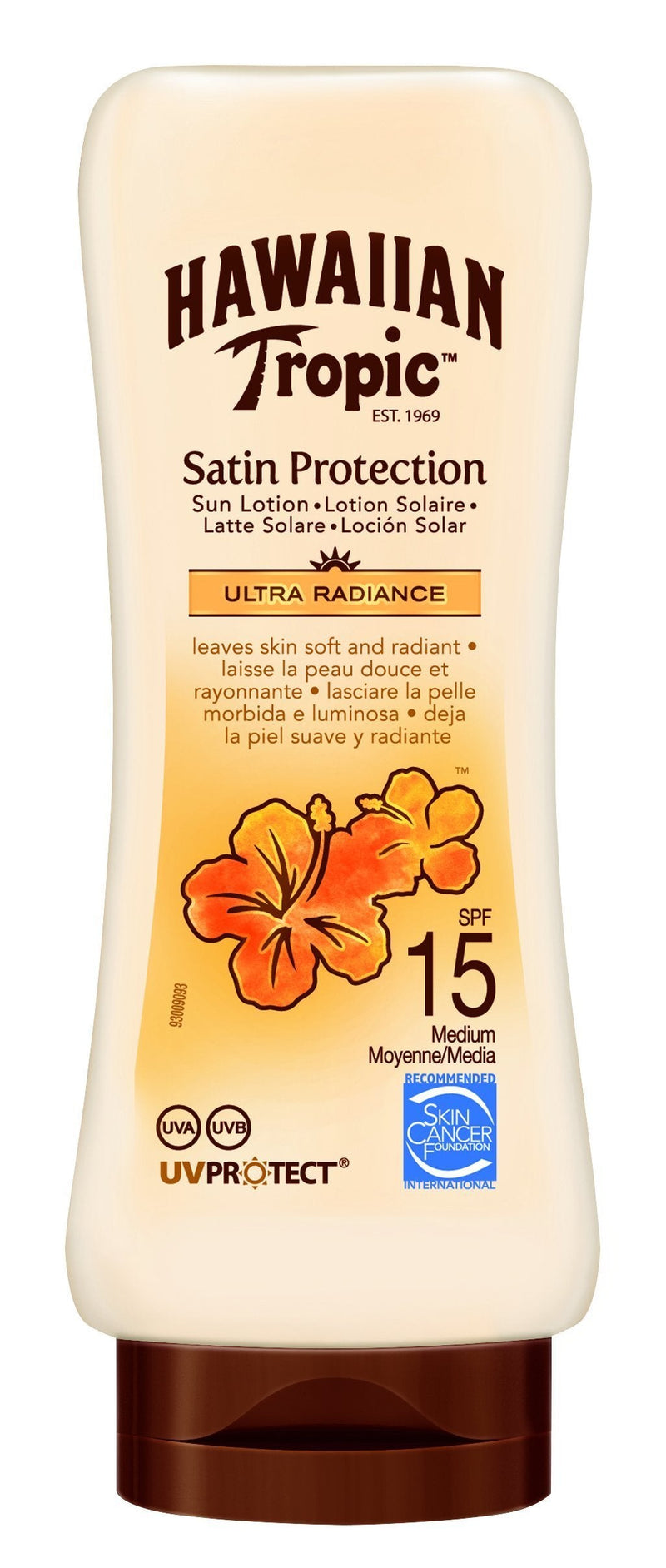 Hawaiian Tropic 180 ml SPF 15 Satin Protection Sun Lotion - NewNest Australia