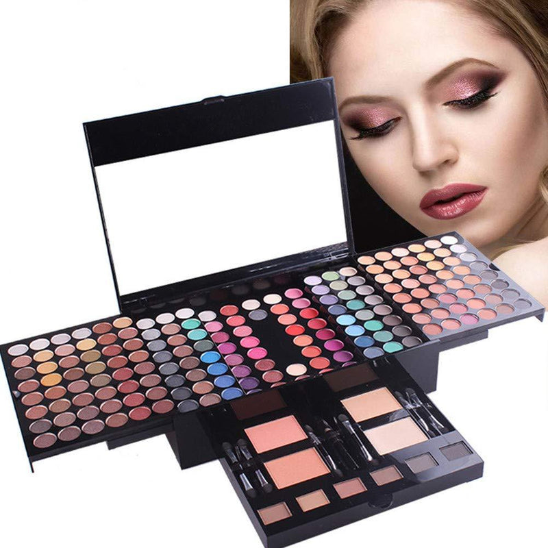 PhantomSky 180 Colours Eyeshadow Palette Makeup Contouring Kit - Perfect for Professional and Daily Use - NewNest Australia