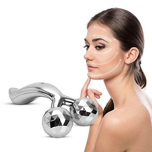 JYtop Face Body Roller Massager 3D Face MassagerMassager Roller Y-Shape Sliver Face Mask Body Spa - NewNest Australia