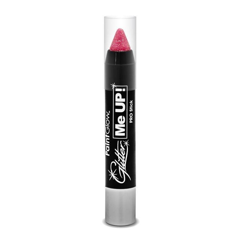 PaintGlow, Neon UV Glitter Paint Stick, Champagne Pink, 3.5g - NewNest Australia