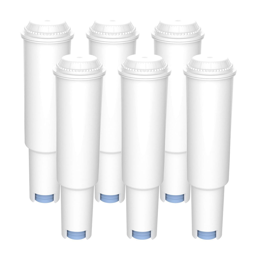 AquaCrest AQK-04 Compatible Coffee Machine Water Filter Replacement for Jura Claris White, 60209, 68739; Nespresso N9, F5, F70, C5, C9; Capresso E8, S9; Impressa One Touch; Avantgarde S70, S85, S9 (6) 6 Count (Pack of 1) - NewNest Australia