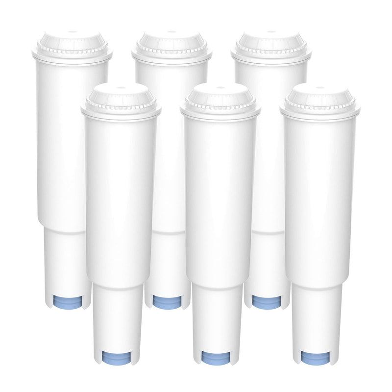 AquaCrest AQK-04 Compatible Coffee Machine Water Filter Replacement for Jura Claris White, 60209, 68739; Nespresso N9, F5, F70, C5, C9; Capresso E8, S9; Impressa One Touch; Avantgarde S70, S85, S9 (6) 6 Count (Pack of 1) - NewNest Australia