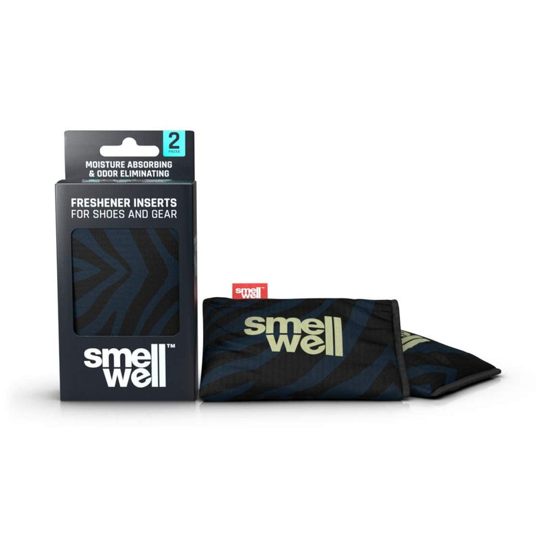 SmellWell Odour Eliminating Air Purifying Bags (2 Pack | 100g) Activated Bamboo Charcoal Air Freshener for use from Gym to Car to Home (Flower Power, Original) - NewNest Australia