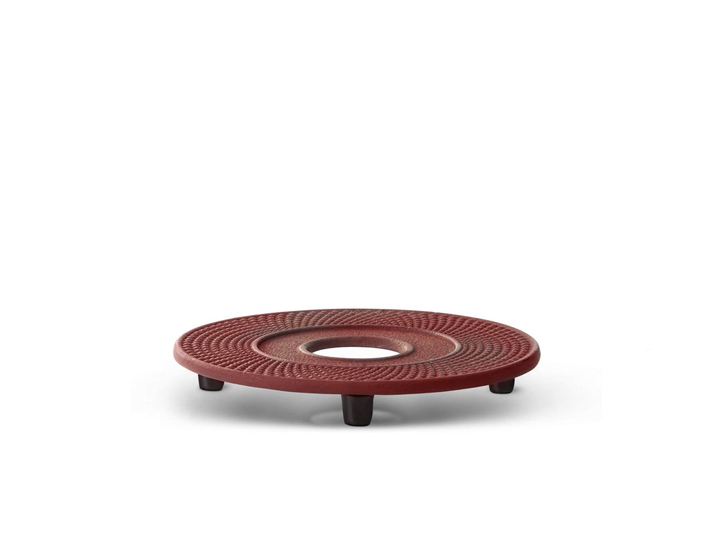 Bredemeijer Coaster Cast Iron Xilin Red, 13.4 x 13.4 x 1.7 cm - NewNest Australia