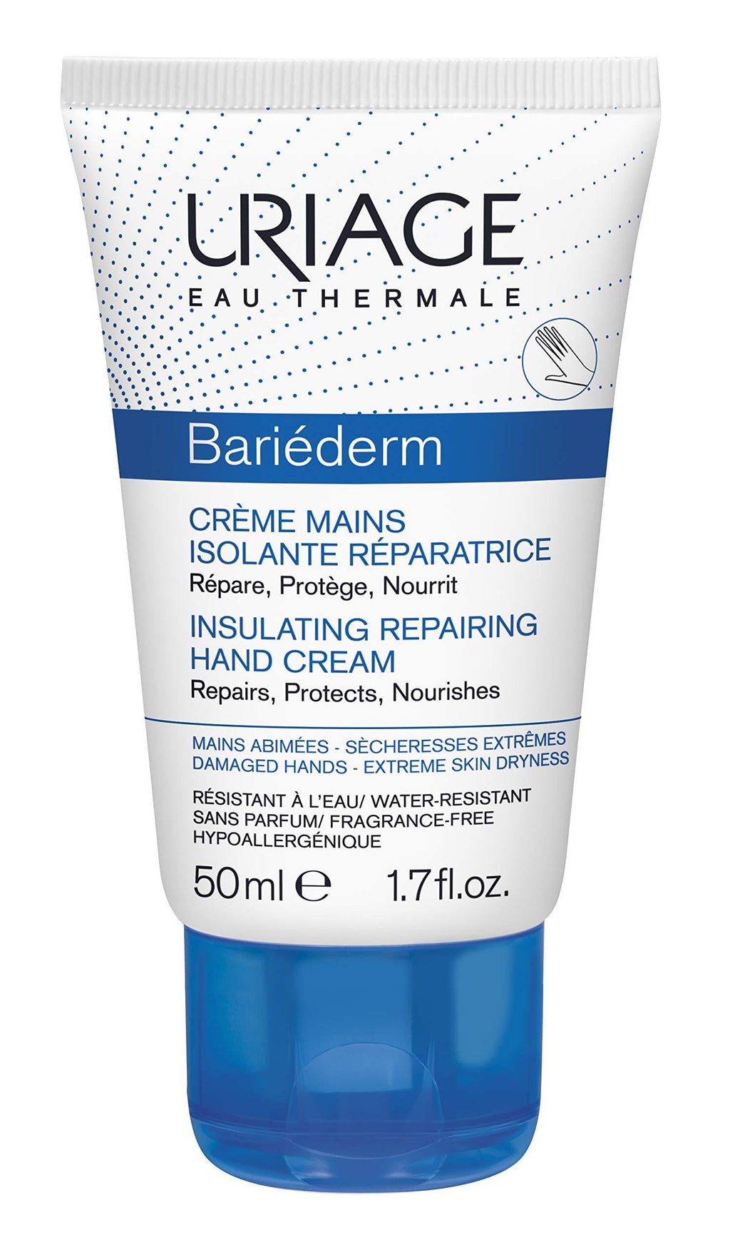 Uriage Bariederm Insulating Repairing Hand Cream, 50 ml - NewNest Australia