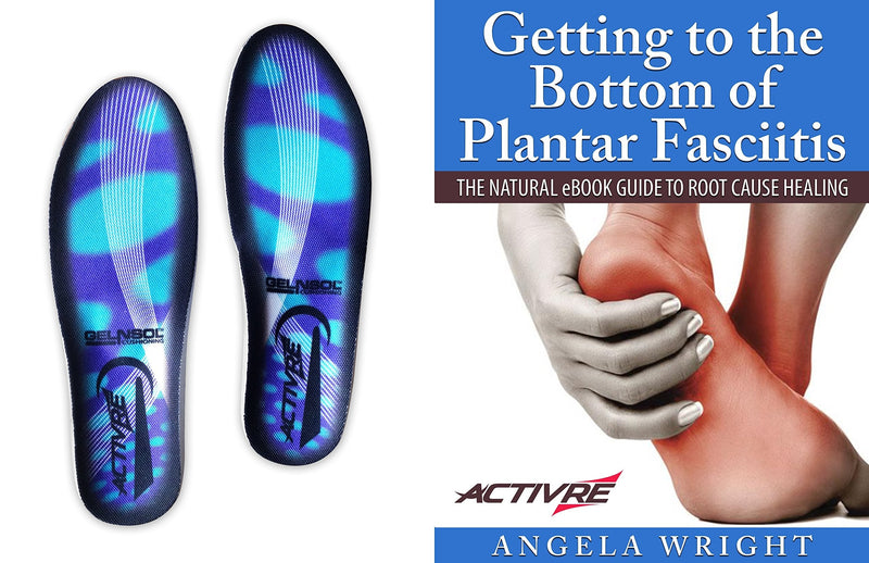 Activre Premium Orthotic Insoles - Plantar Fasciitis - Flat Feet - Heel Spur - Metatarsal Support - Fallen Arches - Including FREE Natural Treatment eBook UK Women 7 - 11 - NewNest Australia