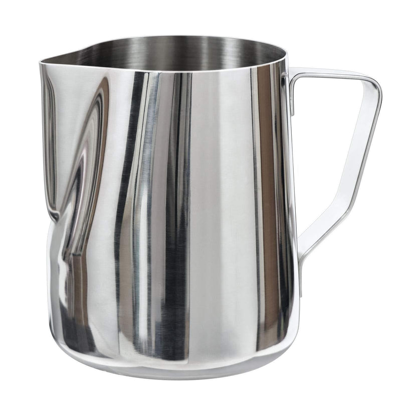 HULISEN Milk Jug 600ml / 20fl.oz, Stainless Steel Milk Pitcher, Milk Frothing Jug for Coffee, Cappuccino, Espresso, Latte Art, Coffee Machine - NewNest Australia