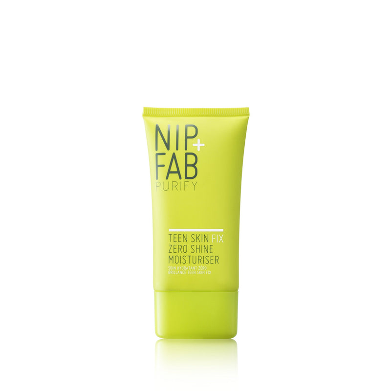 Nip + Fab Teen Skin Fix Zero Shine Face Moisturizer with Niacinamide and Antioxidant Wasabi Extract, Shine Free Mattifying Facial Cream for Oil Control Prevent Breakouts Even Skin Tone, 75 ml - NewNest Australia