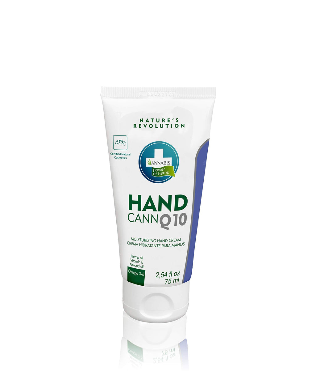 HANDCANN Q10 Hemp-Based Hand Regenerating Cream, 75 ml - NewNest Australia