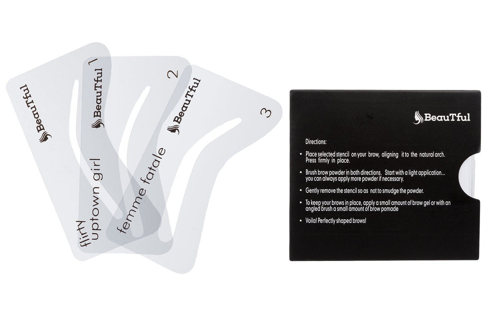 eyebrow stencil with technic beauty makeup set - NewNest Australia