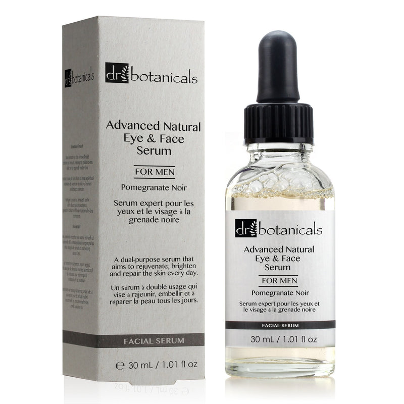 Dr Botanicals Pomegranate Noir Advanced Natural Eye & Face Serum for Men - NewNest Australia