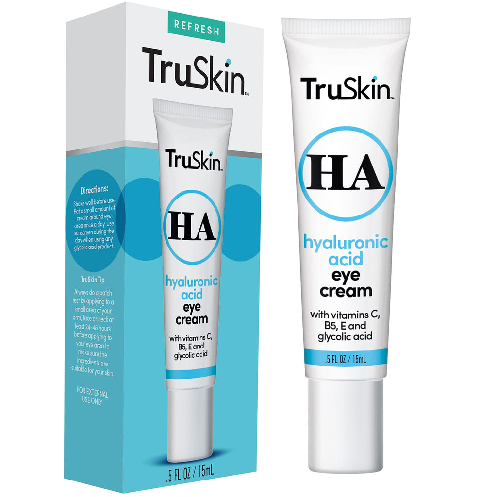 TruSkin Eye Cream, Anti-Aging Formulation Hydrates, Protects & Revitalizes Delicate Skin Around Eyes. 15ml - NewNest Australia