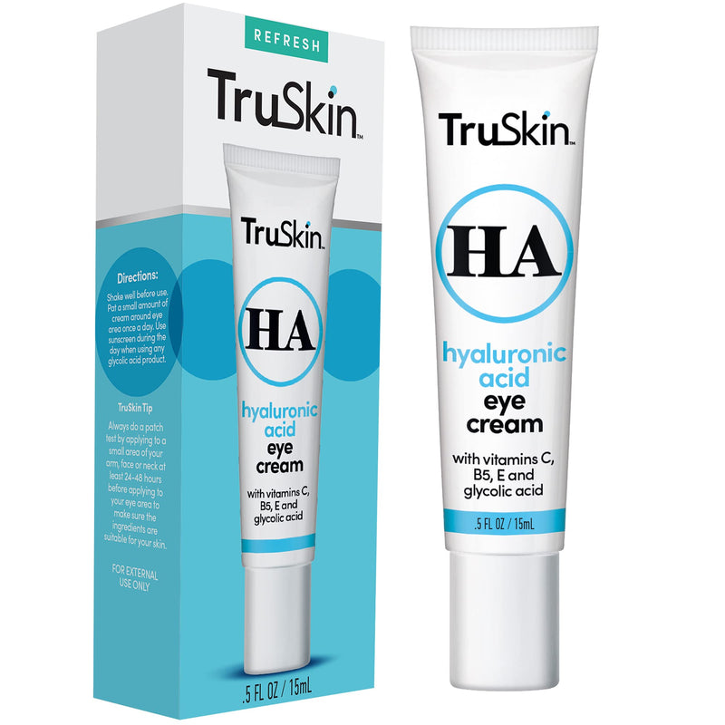 TruSkin Eye Cream, Anti-Aging Formulation Hydrates, Protects & Revitalizes Delicate Skin Around Eyes. 15ml - NewNest Australia