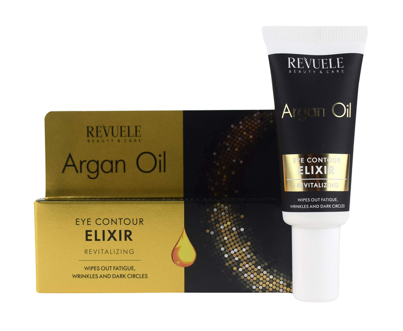 Revuele Argan Oil Eye Elixir Cream Eye Contour. Reduces Fatigue, Wrinkles and Dark Circles. - NewNest Australia