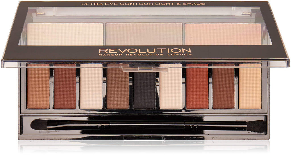 REVOLUTION Ultra Eye Contour Light And Shade Palette, brown - NewNest Australia