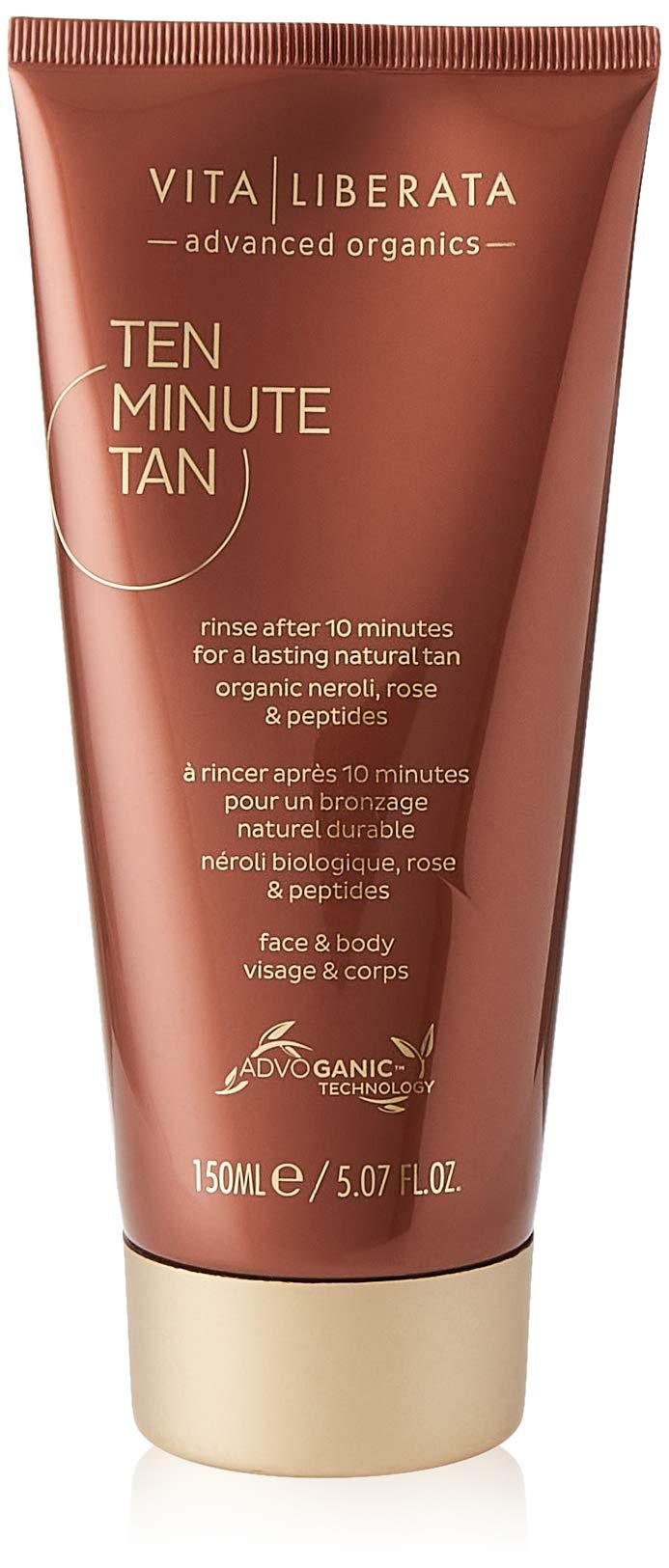 Organic Express Self Tan Lotion - VITA LIBERATA 10 Minute Tan Rapid Organic Tanning Lotion, Natural, Vegan Self Tan 150 ml - NewNest Australia