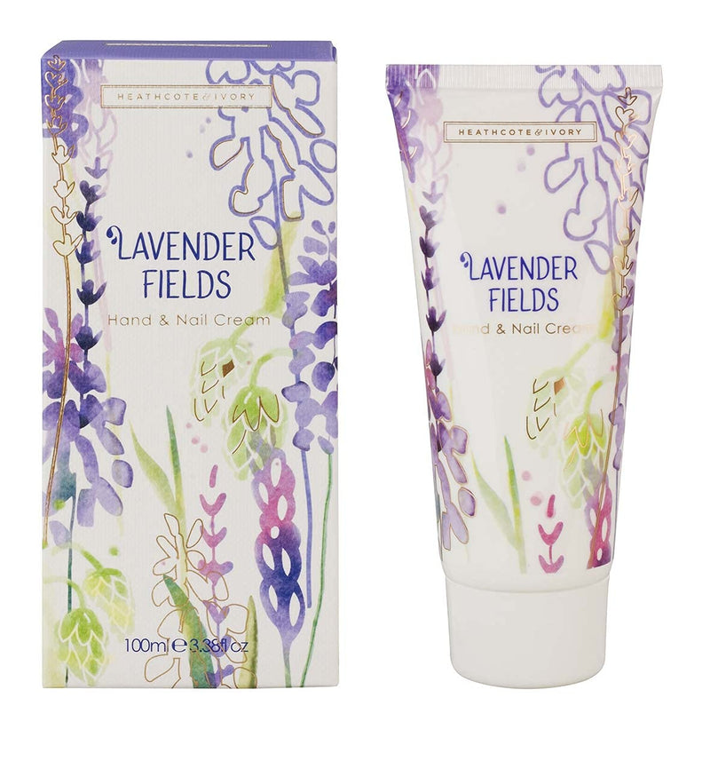 Heathcote & Ivory Lavender Fields Hand and Nail Cream, 100 ml - NewNest Australia