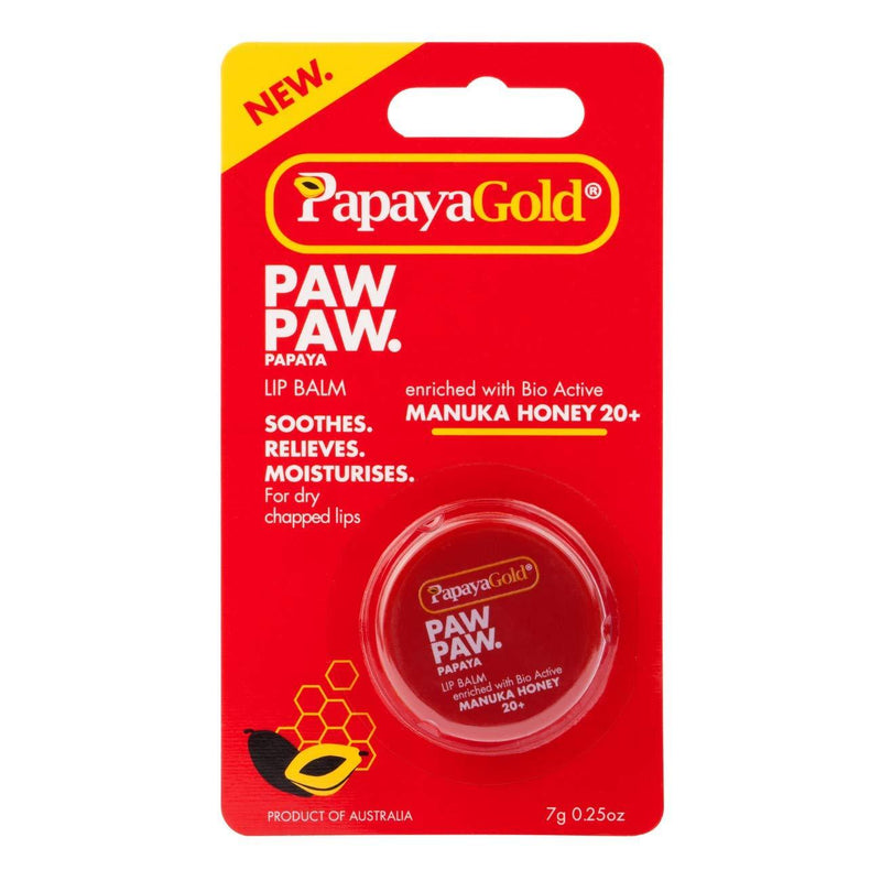 PapayaGold PAW PAW BALM POT, Clear, 7 gram - NewNest Australia