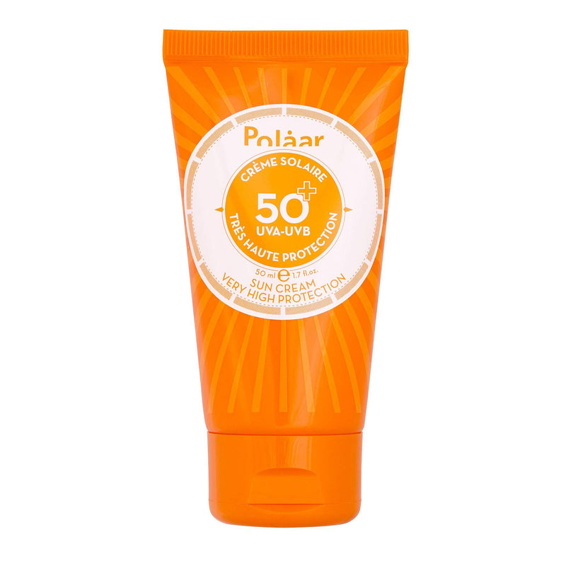 Polaar - Sun Cream Very High Protection SPF50+ UVA and UBV - 50 ml - Sunscreen Protective Face Care - Suitable for Sensitive Skin - Without white streak, No color, One size - NewNest Australia