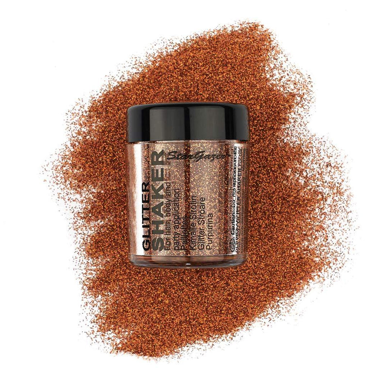 Stargazer Plush Glitter Shaker, Spice. Cosmetic glitter powder for use on the eyes, lips, face, body, hair and nails. - NewNest Australia