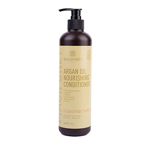 Argan Oil Shampoo and Conditioner Set (2 x 16.9 Oz) - MagiForet Organic Shampoo & Conditioner Sulfate Free - Soft & Smooth, Gentle on Curly & Color Treated Hair,For Men & Women (conditioner) - NewNest Australia