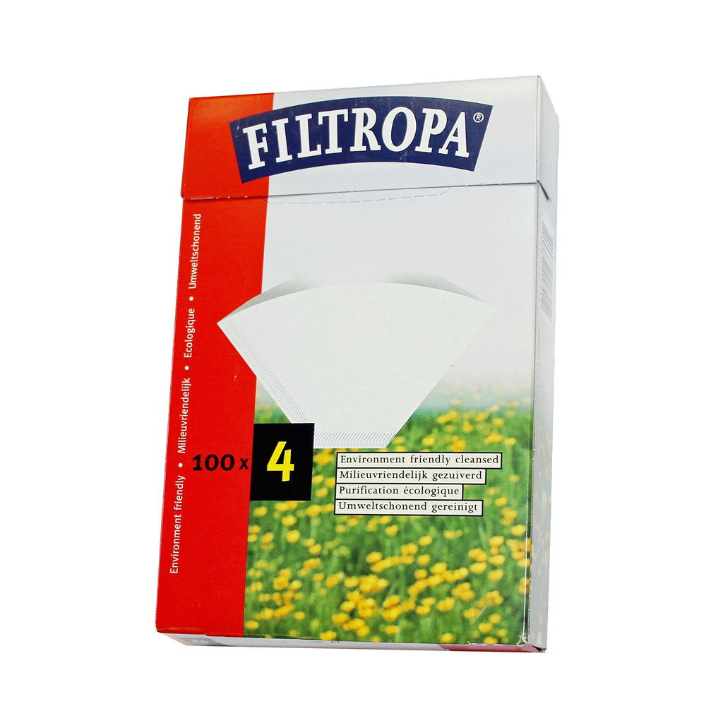 2 BOXES of Filtropa Size 4 Filter Papers, Pack of 100, White - NewNest Australia