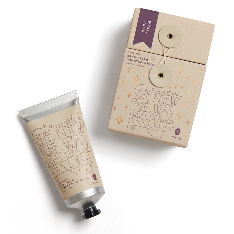 Fictions Hand Cream - London. She Knew He Was For-Ever - By Gino Percontino - Fast-Absorbing Rich Natural Oils - Honeysuckle, Magnolia, Green Tea, Honey, Warm Woods - 2 oz - NewNest Australia