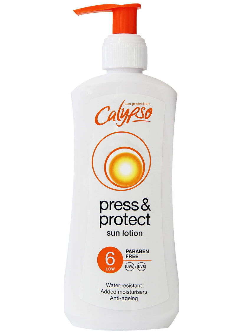 Calypso Press & Protect Sun Lotion SPF6-200 ml - NewNest Australia