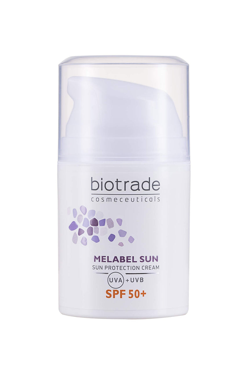 Melabel™ Sun Protection Face Cream 50 ml, SPF 50+ UVA and UVB, Non-greasy, Gentle Hydrating Formula by Biotrade - NewNest Australia