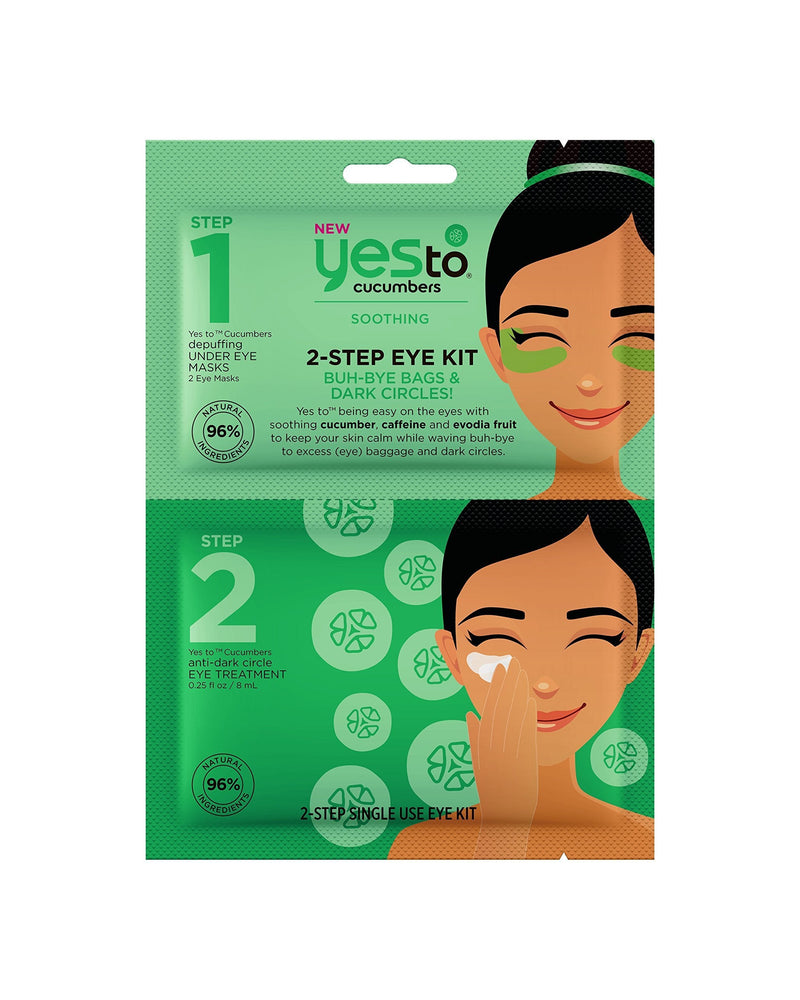 Yes To Cucumbers 2-Step Eye Kit, 1 Count 1 Count (Pack of 1) - NewNest Australia