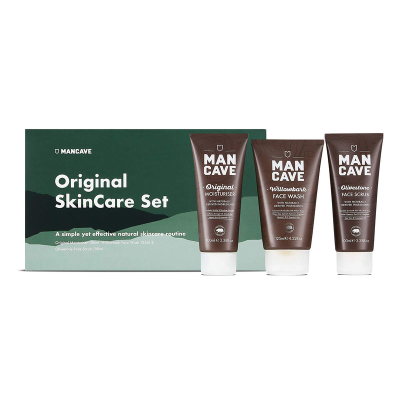 ManCave Originals Gift Set - 3 Key SkinCare Essentials - NewNest Australia