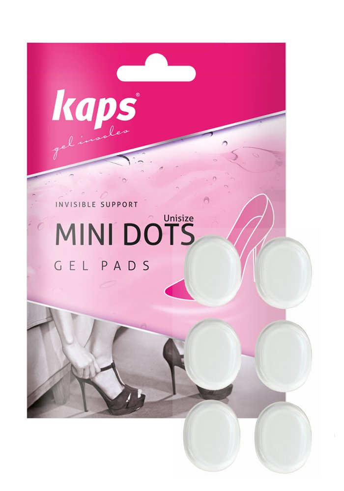 Mini Dots Shoe Pads Dot Spot Gel Cushions Small Round Self-Sticking Reusable Gel Insoles Premium Quality – Pain Relief Improved Walking Comfrot - 6 pcs - NewNest Australia