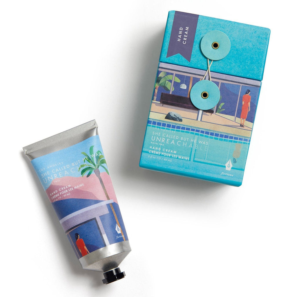 Fictions Hand Cream - L. A. She Called But He Was Unreachable - By Josh Meyer - Fast-Absorbing Rich Natural Oils - Bergamot, Lemon Zest, Linden, Orange Blossom, Ambergris, Sparkling Musk - 2 oz L. A. - NewNest Australia