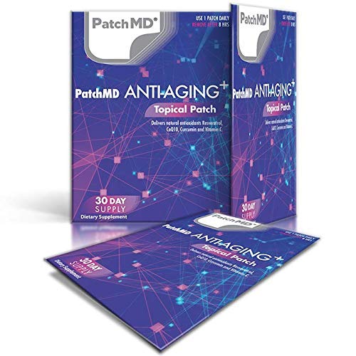 PatchMD Anti-Aging Plus™ 30 Daily Topical Patches. 100% Natural & Vegan. Allergy & Filler Free. High Absorption More bioavailable. Suitable for Sensitive stomachs & bariatric. - NewNest Australia