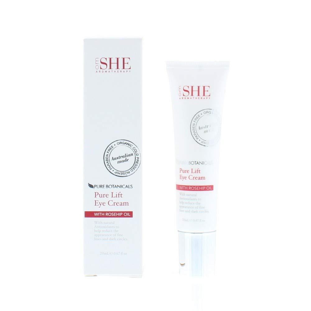 Om She Om She Pure Botanicals - Pure Lift Eye Cream 20ml With Rosehip Oil - NewNest Australia