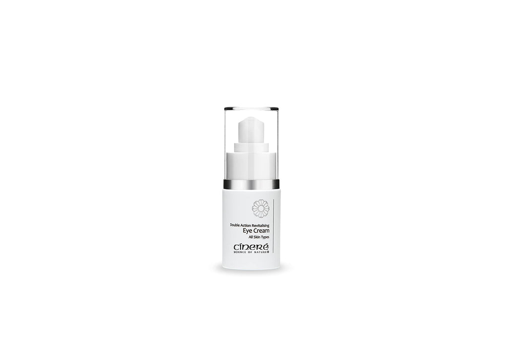 Cinere Double Action Revitalising Eye Cream With Peptides, Squalane, Omega 3, Omega 6, Coenzyme Q10 And Vitamin E - NewNest Australia