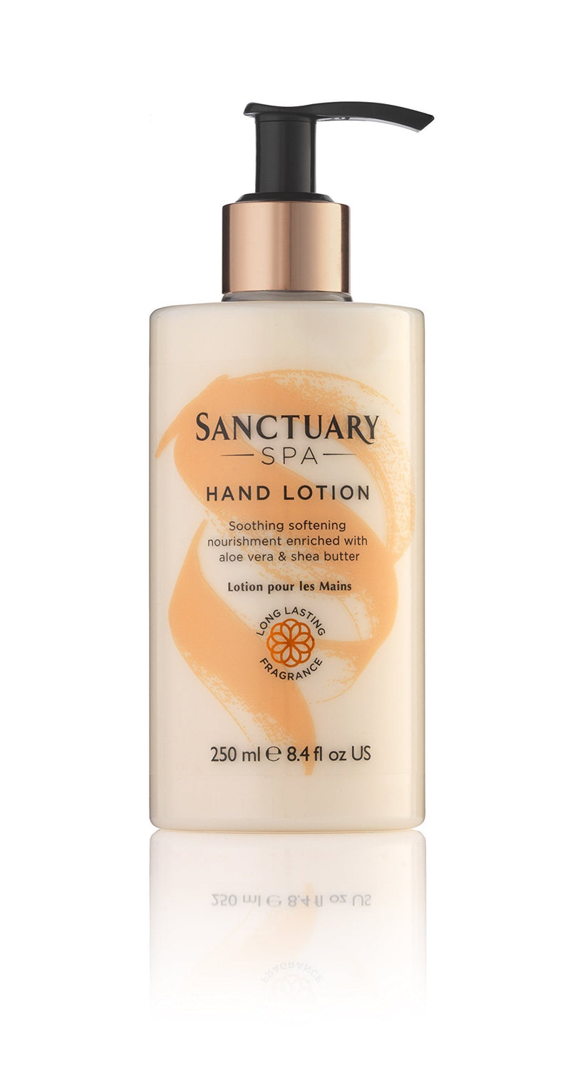 Sanctuary Spa Hand Lotion with Pump, Vegan Hand Cream, Cruelty Free, 250 ml - NewNest Australia