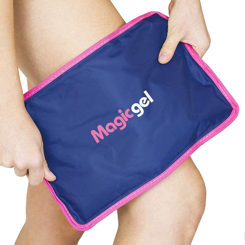 Premium Ice Pack (Reusable) - Gel Ice Pack for Icing Injuries, Pain Relief, Cold Compress for Reducing Swelling. Flexible. by Magic Gel 1 Count (Pack of 1) - NewNest Australia