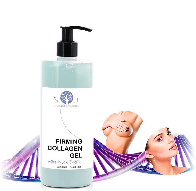 Bio-Active Collagen Gel Expert Formula All In One - Anti Aging Skincare For Men & Women. Lifting Elastin Gel. Acne. Skin Booster. Anti Stretch Marks. Natural Beauty Treatment For Face & Body - 200 Ml - NewNest Australia